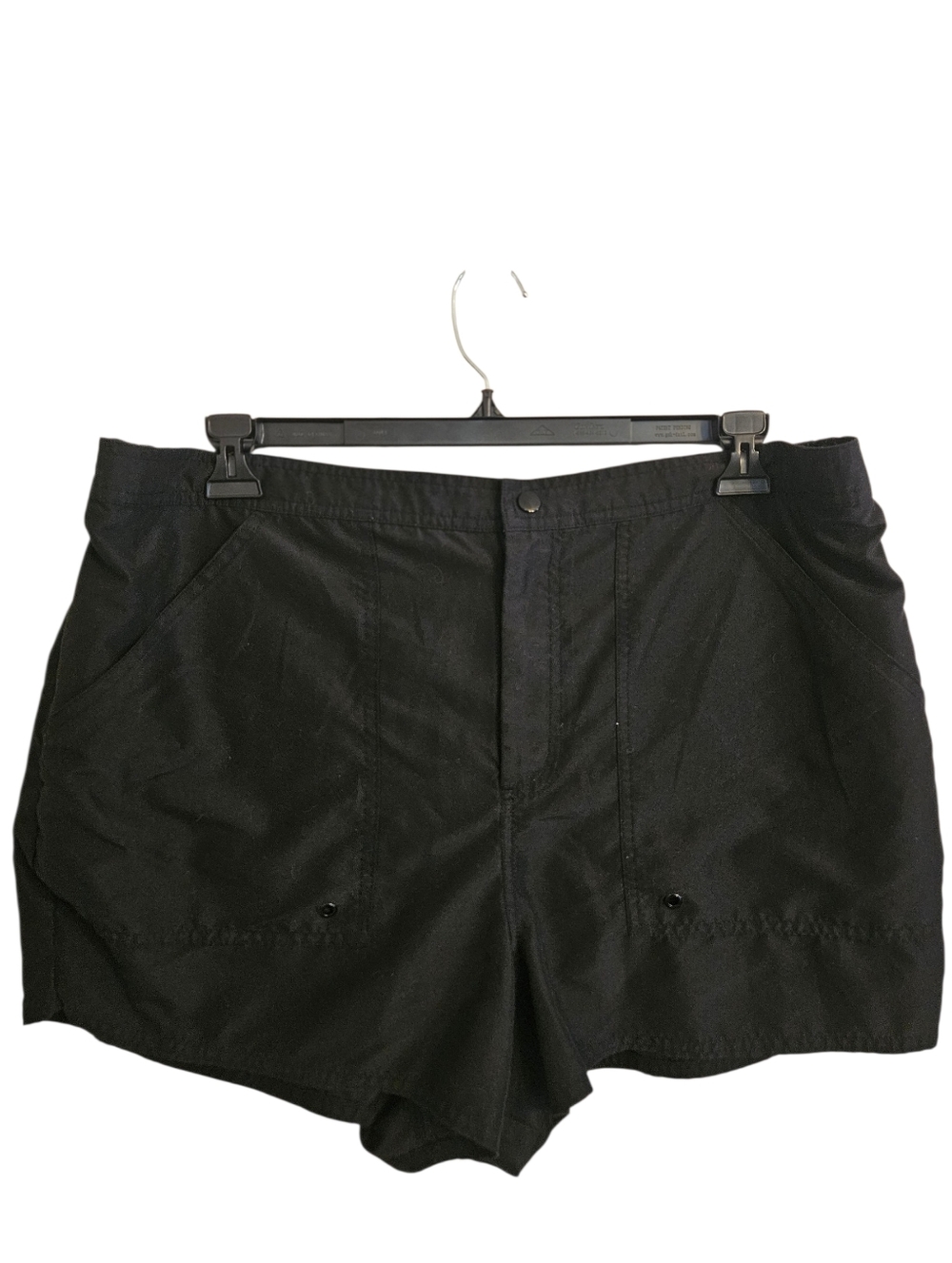 Azul Black Swim Shorts Board Shorts Lined Sz 18W